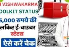 PM Vishwakarma Toolkit Status